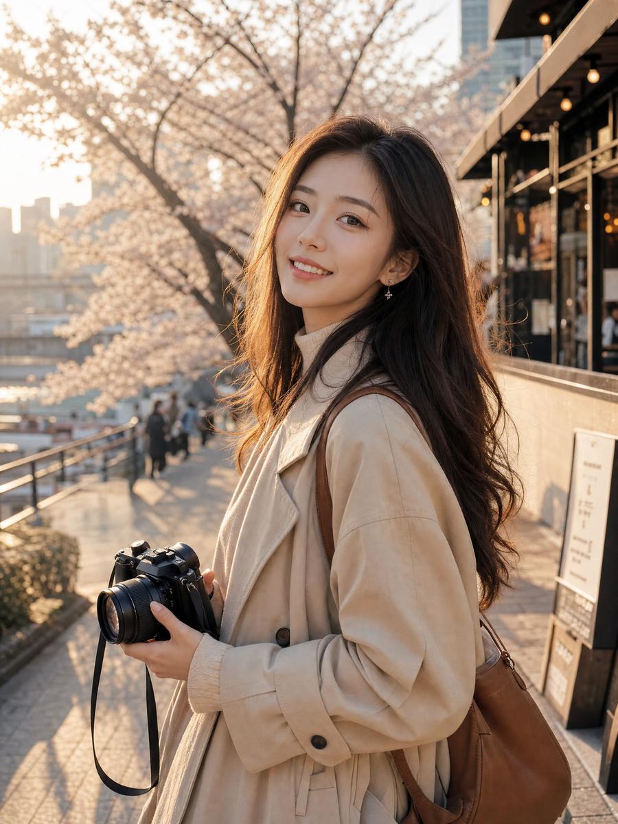 福利姬视频：樱花季浪漫街拍生活视频分享，记录最美的春天时光