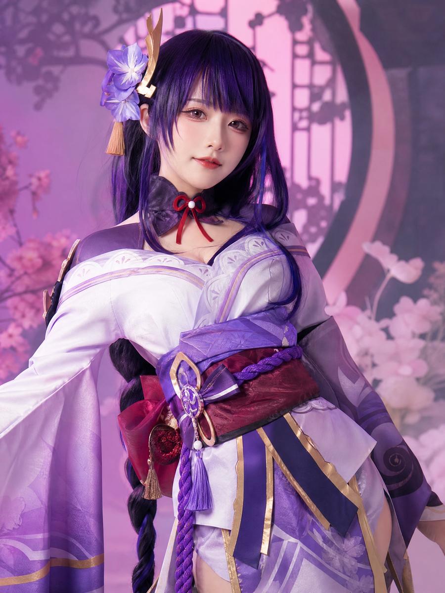 福利姬直播：紫月Cosplay